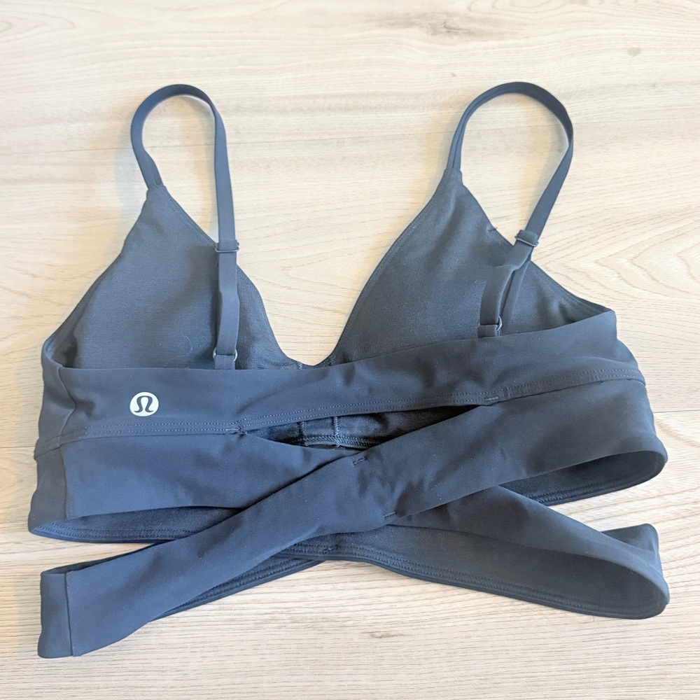 Like New! Lululemon Still Now Bra / Black - 4 - Picture 4 of 4